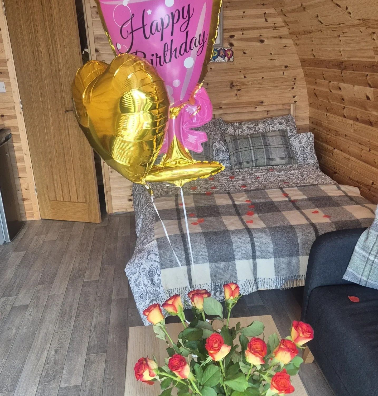 Birthday Package With Flowers